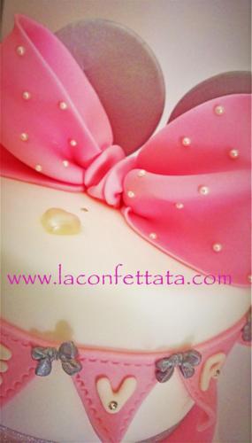 Torta battesimo minnie